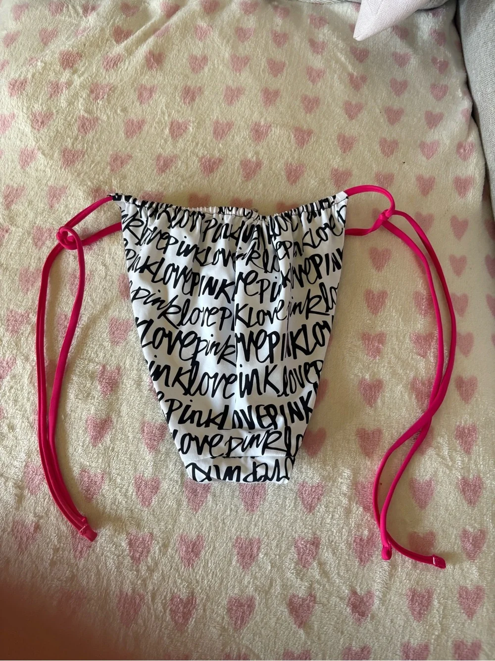 Pink Victoria’s Secret itsy swim bottom